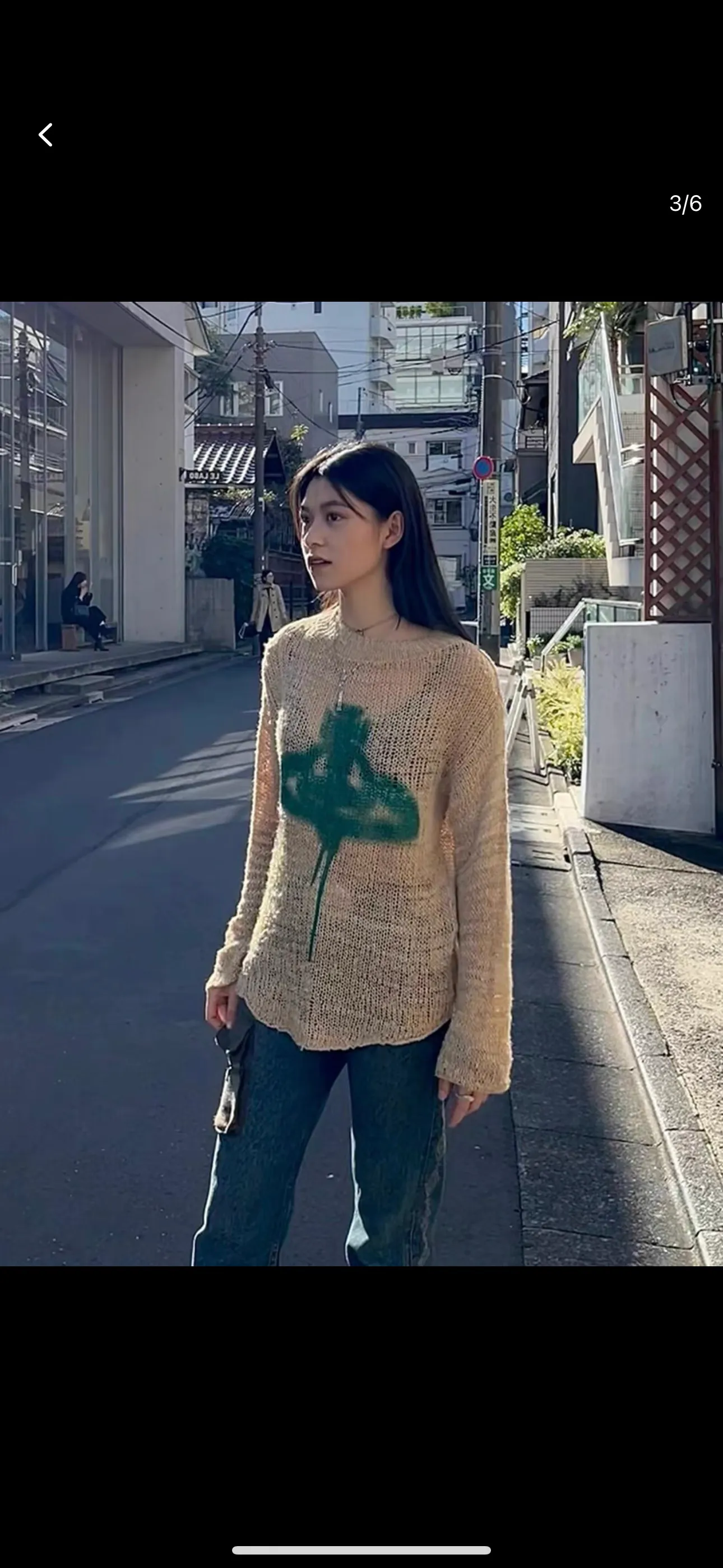 VIVI91 vivienne west wood West Queen Vivian Saturn's new hollow round-neck sweater 🎃Mesh breathable and thin style 24-year official website limited new model Wear with a vest inside, very slim and good-looking Size: S -M- L Color: apricot